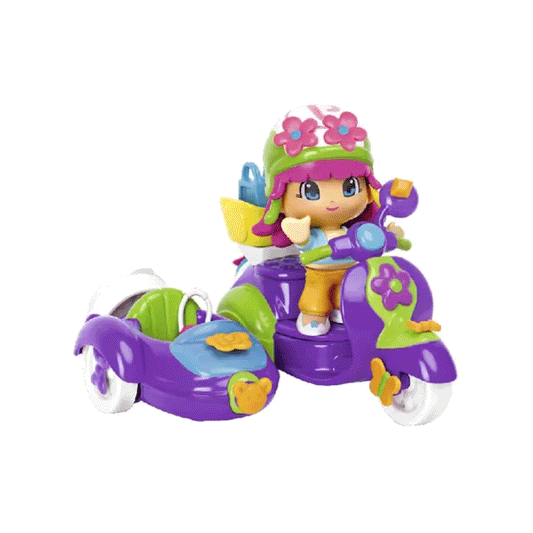 Pinypon Figura Y Vehiculo Con Accesorios