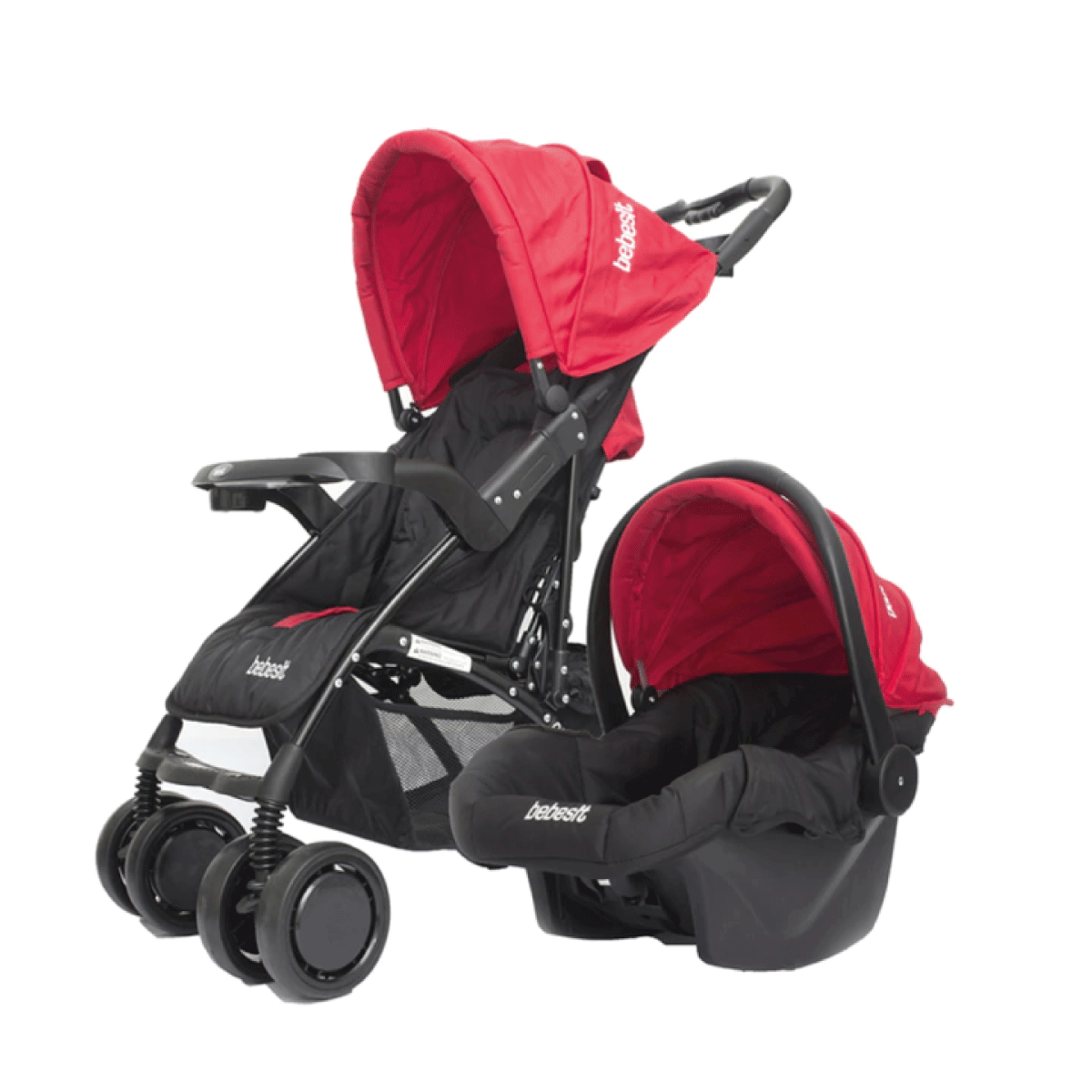 Cochecito Bebesit de Paseo Onyx Rojo