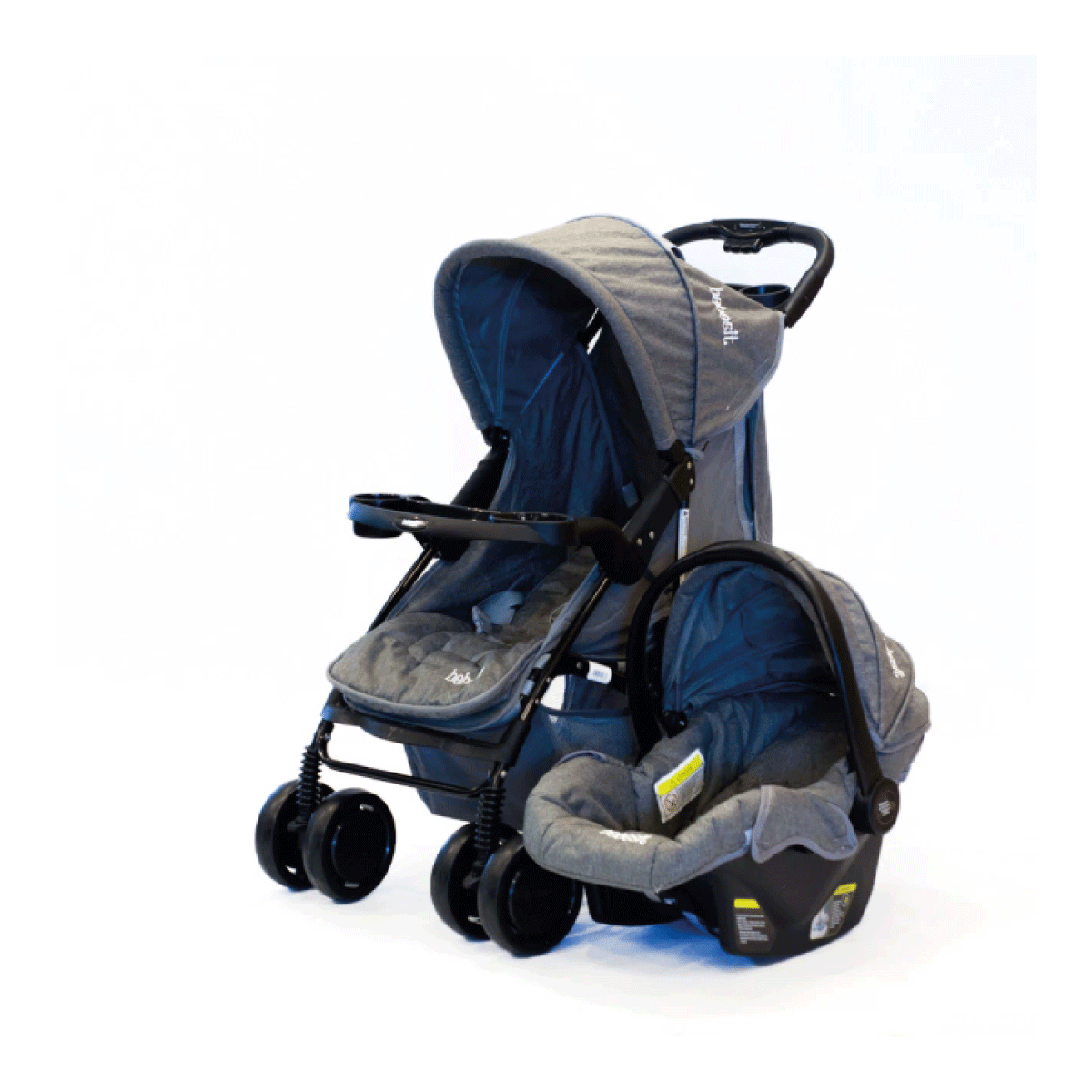 Cochecito Bebesit de Paseo Onyx Gris