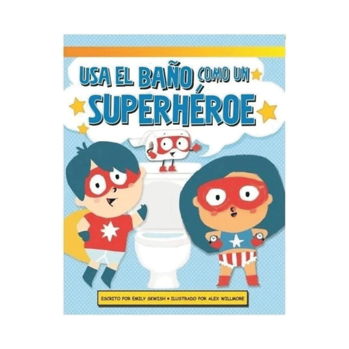Potty Usa el Baño Como un Superheroe