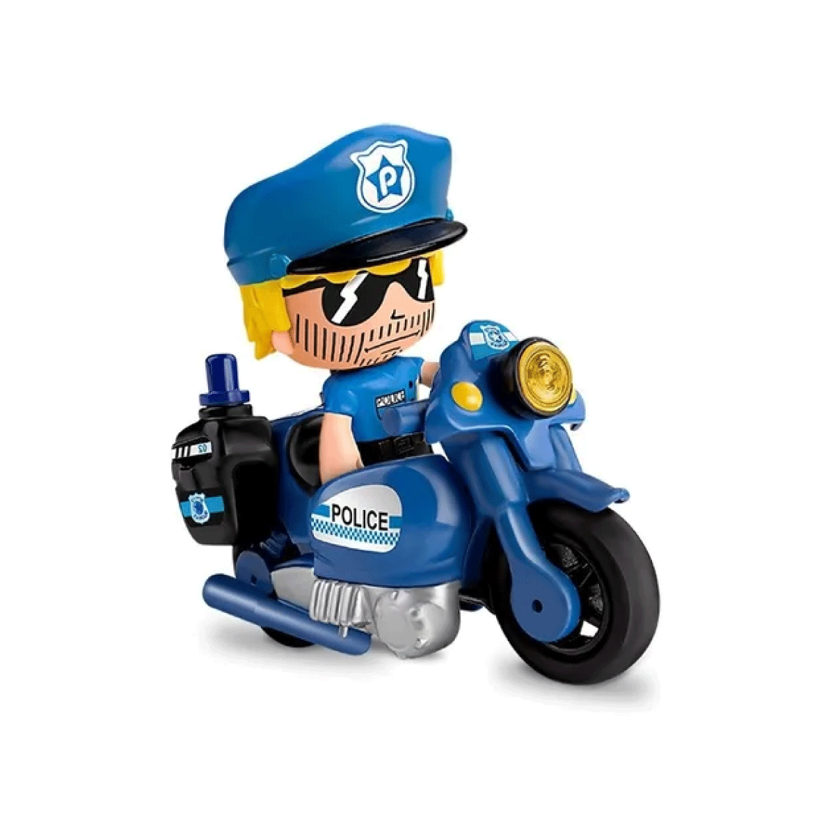 Pinypon Action Auto + Moto De Policia