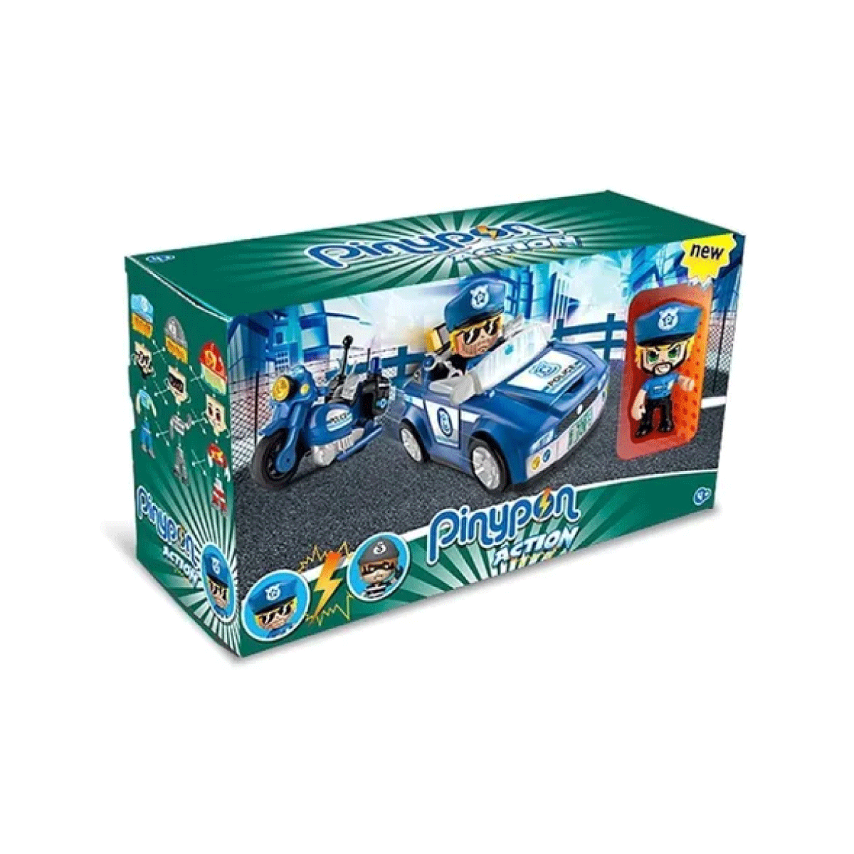 Pinypon Action Auto Moto De Policia JUGUETERIAS MONOCOCO