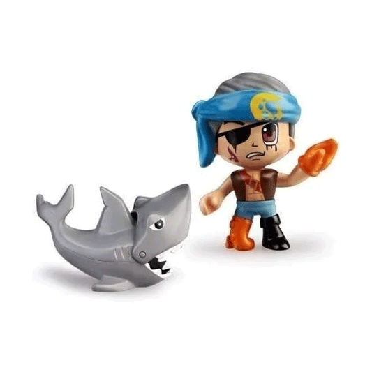 Pinypon Action Bote Pirata Figura Tiburon New