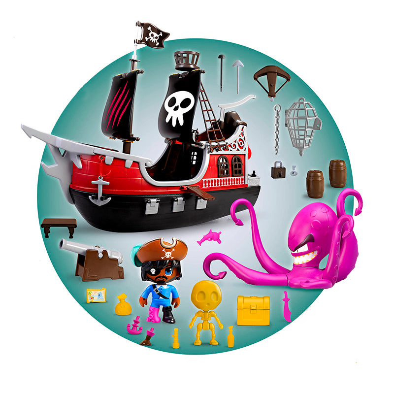Pinypon Action Barco Pirata