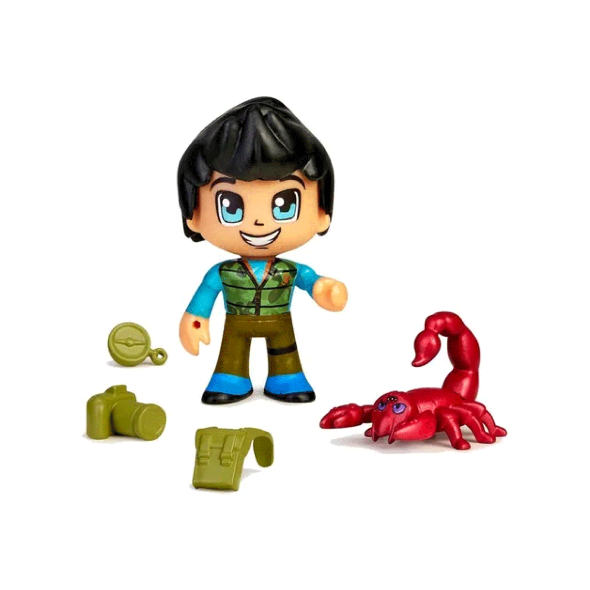 Pinypon Action Wild Figura + Animal Salvaje Y Acesorios