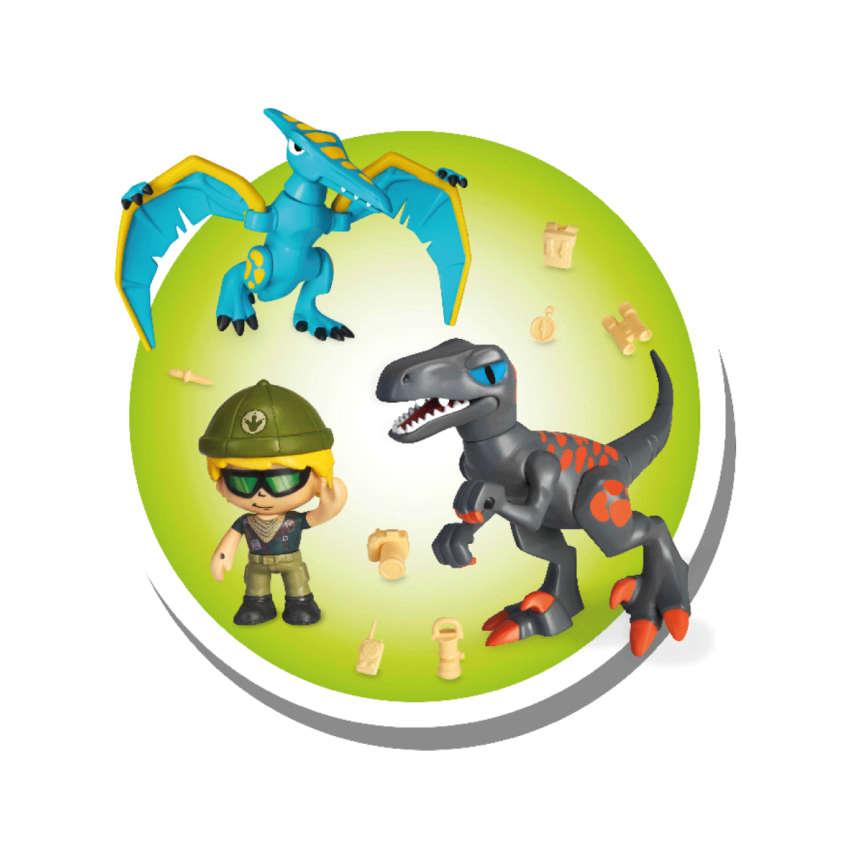 Pinypon Action Pack de 2 Dinosaurios