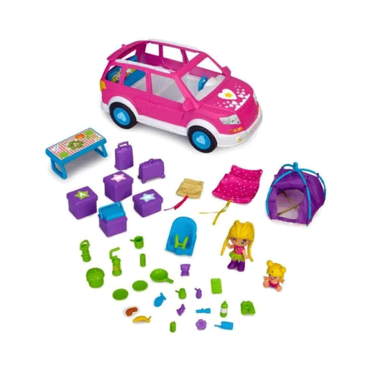 Pinypon Coche Camping C/ Figura Y Accesorios Jeg