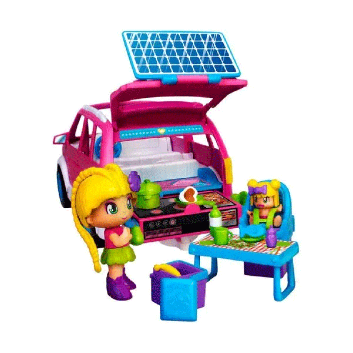 Pinypon Coche Camping C/ Figura Y Accesorios Jeg