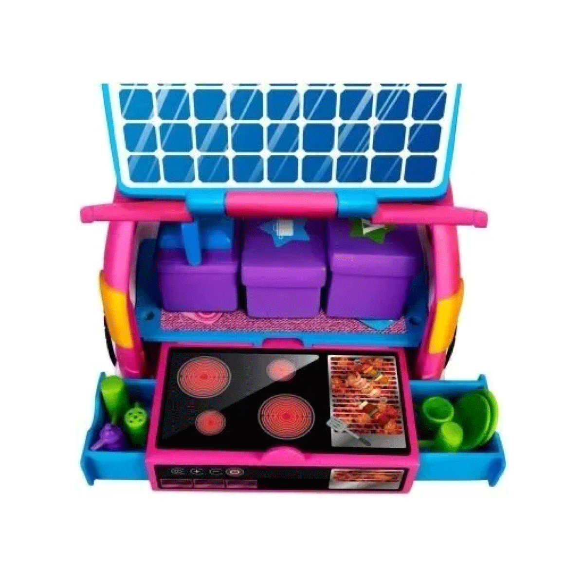 Pinypon Coche Camping C/ Figura Y Accesorios Jeg