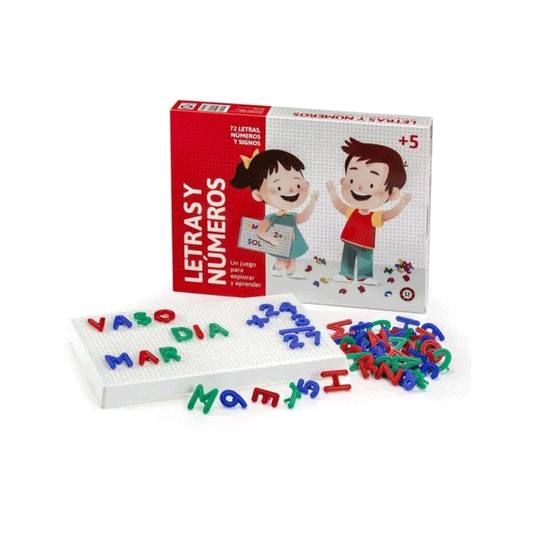 Juego de Mesa Letras Y Números Ruibal