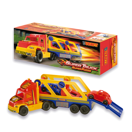 Camion Transporte Mosquito Con 2 Autos Duravit