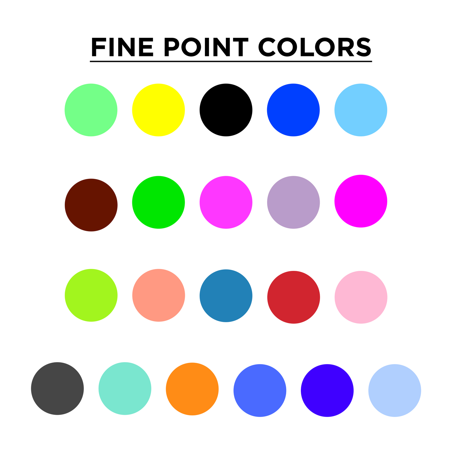 Marcadores Sharpie Pack X 21 Surtidos