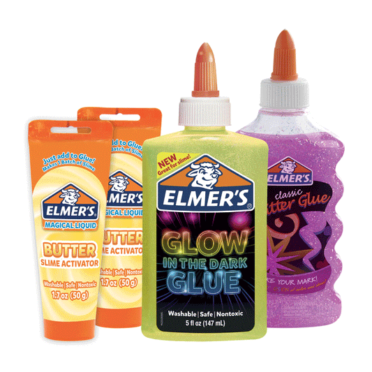 Kit Slime Elmers Butter 4 Pzas