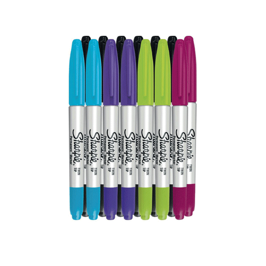 Marcador Sharpie Twin Tip Fina-ultrafina Surtido
