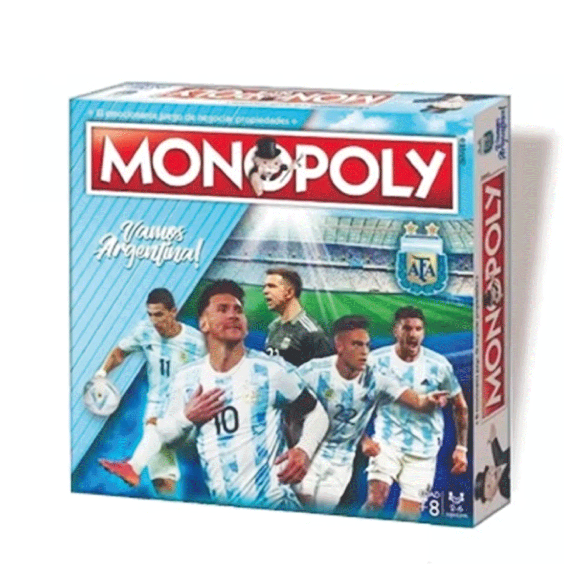 Juego de Mesa Monopoly Vamos Argentina Versión Popular ToyCo