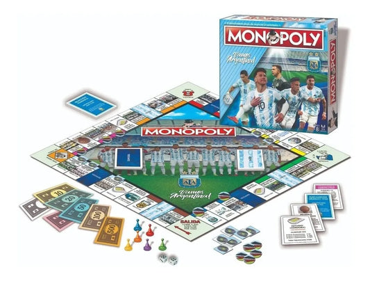 Juego de Mesa Monopoly Vamos Argentina Versión Popular ToyCo