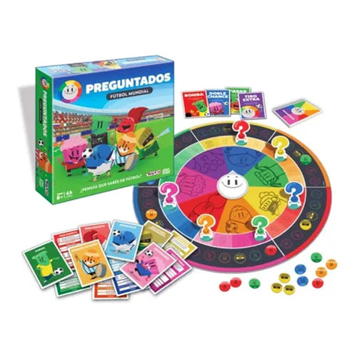 Juego de Mesa Preguntados Futbol Mundial Toyco
