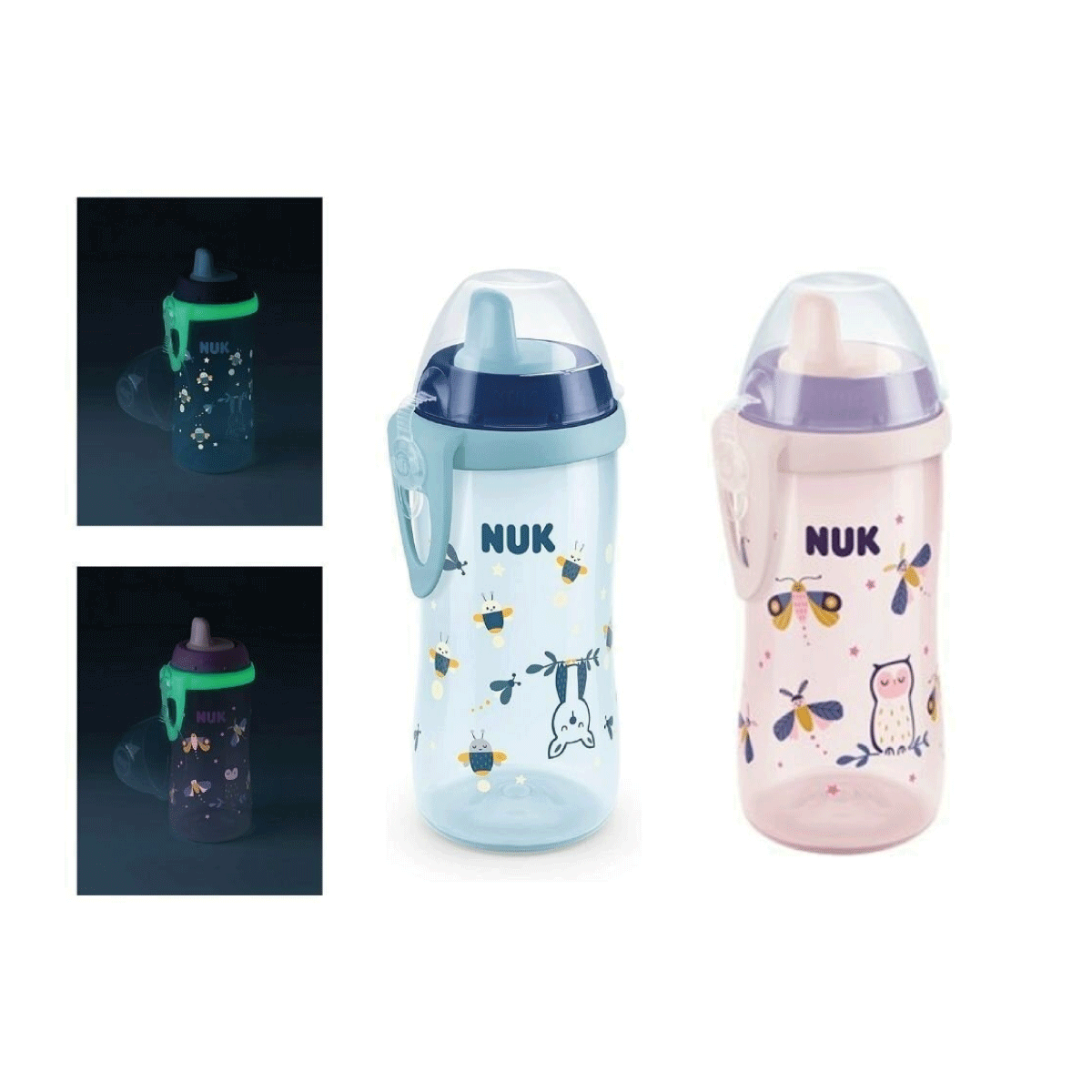 Vaso Nuk Kiddy Cup Luminoso 300ML