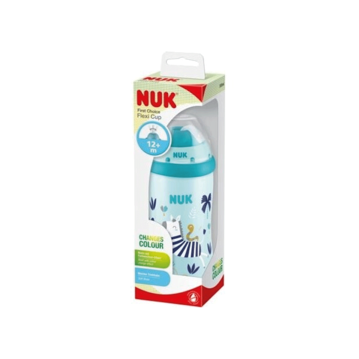 Vaso  Nuk Flexi Cup Camaleón 300ML