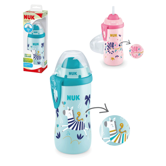 Vaso  Nuk Flexi Cup Camaleón 300ML