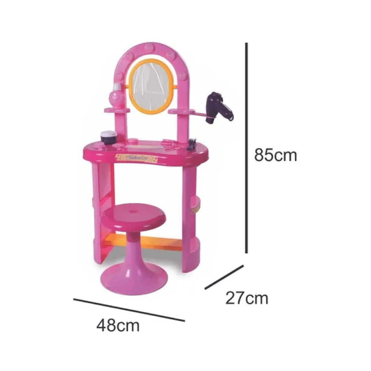 Set De Tocador Con Banquito Fashion Set Rondi