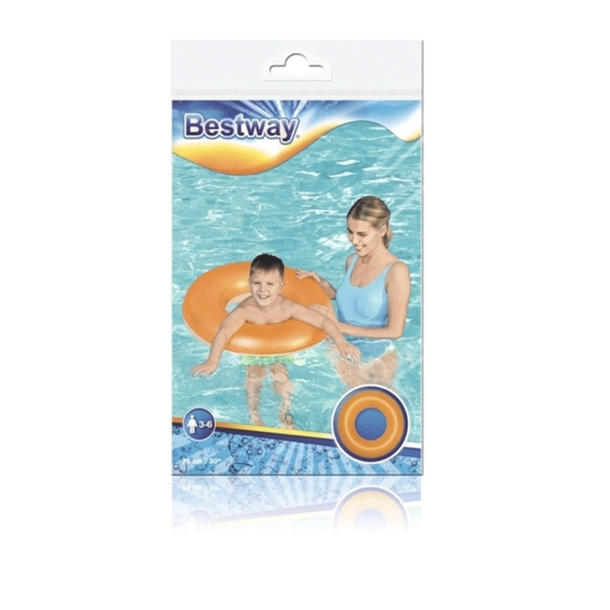 Salvavidas Inflable Neón Bestway 76 cm