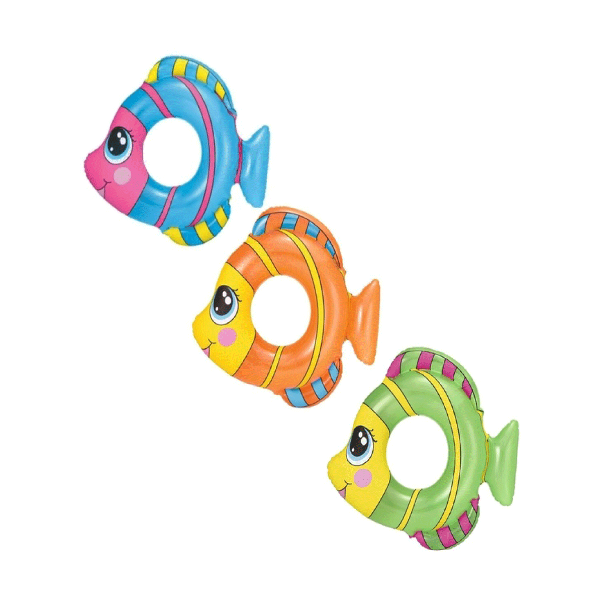 Flotador Inflable Salvavidas Pez Pescado Niños Bestway
