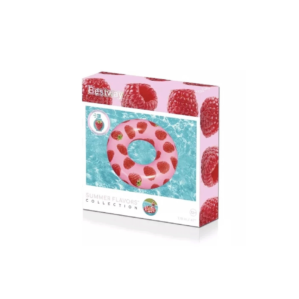 Salvavidas Inflable Perfumado Frutilla Bestway