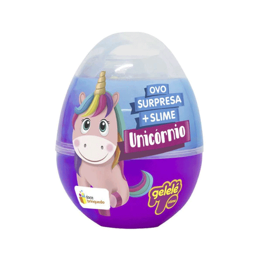 Slime Huevo Sorpresa Unicornio