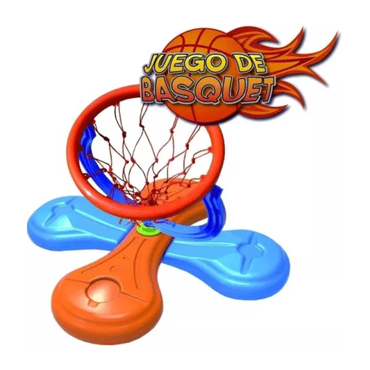 Juegosol Set Agua Aro De Basquet Aquabasket