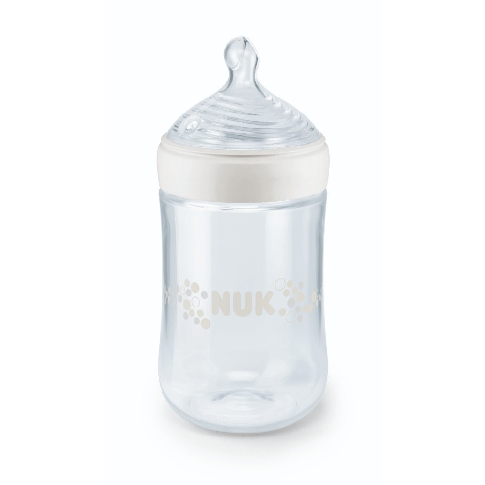 Mamadera NUK Nature Sense 260ml Blanca