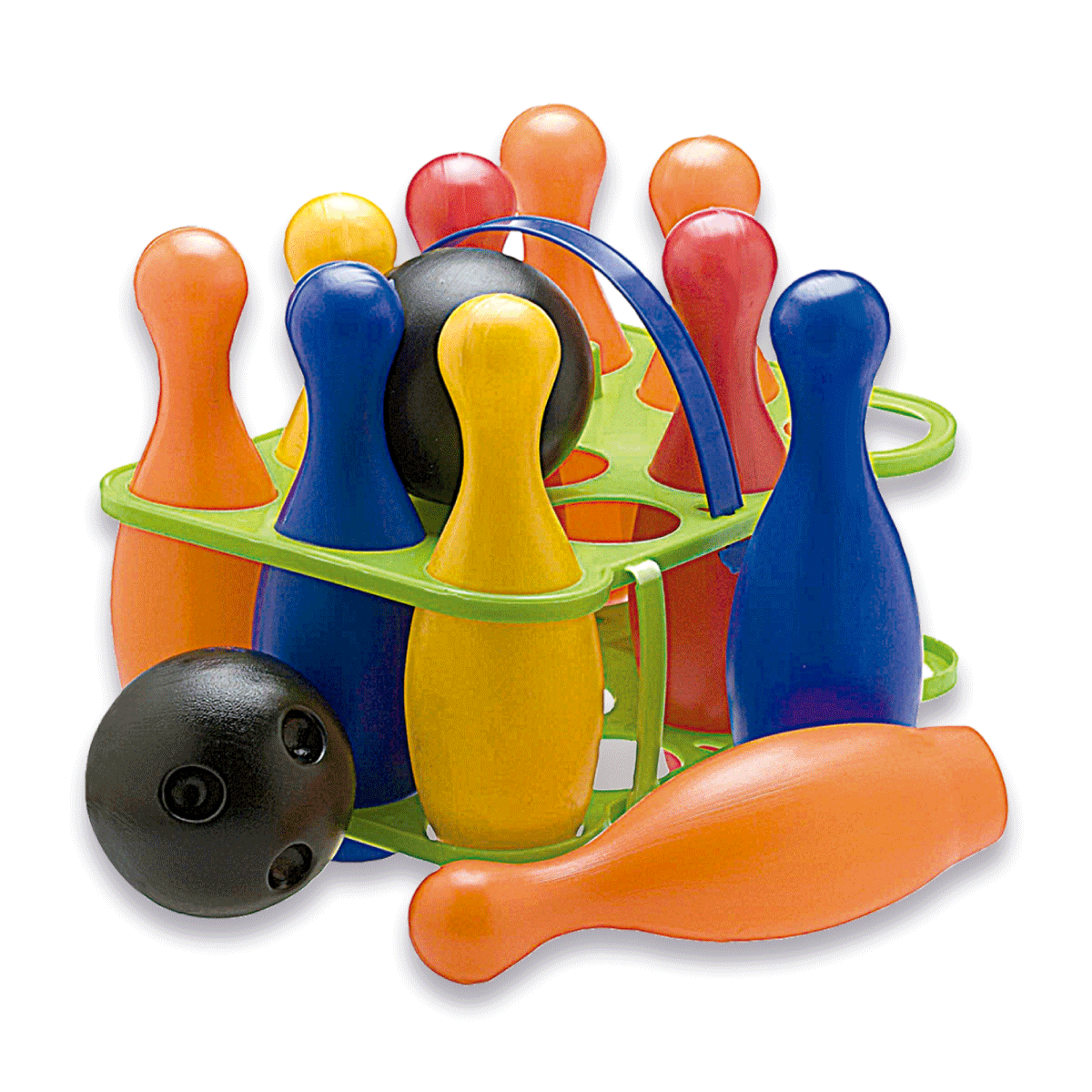 Juego De Bowling 10 Bolos 2 Pelotas Duravit