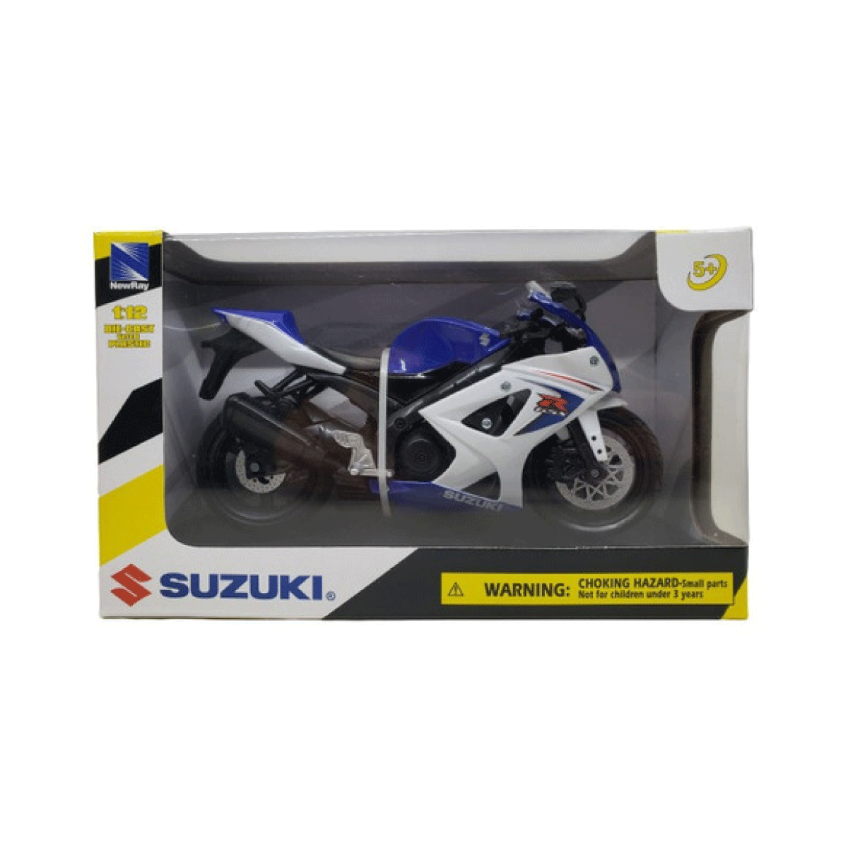 Moto New Ray Suzuki GSX-R1000 Azul 1:12