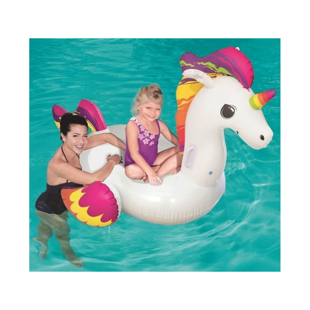 Unicornio Inflable Blanco Bestway