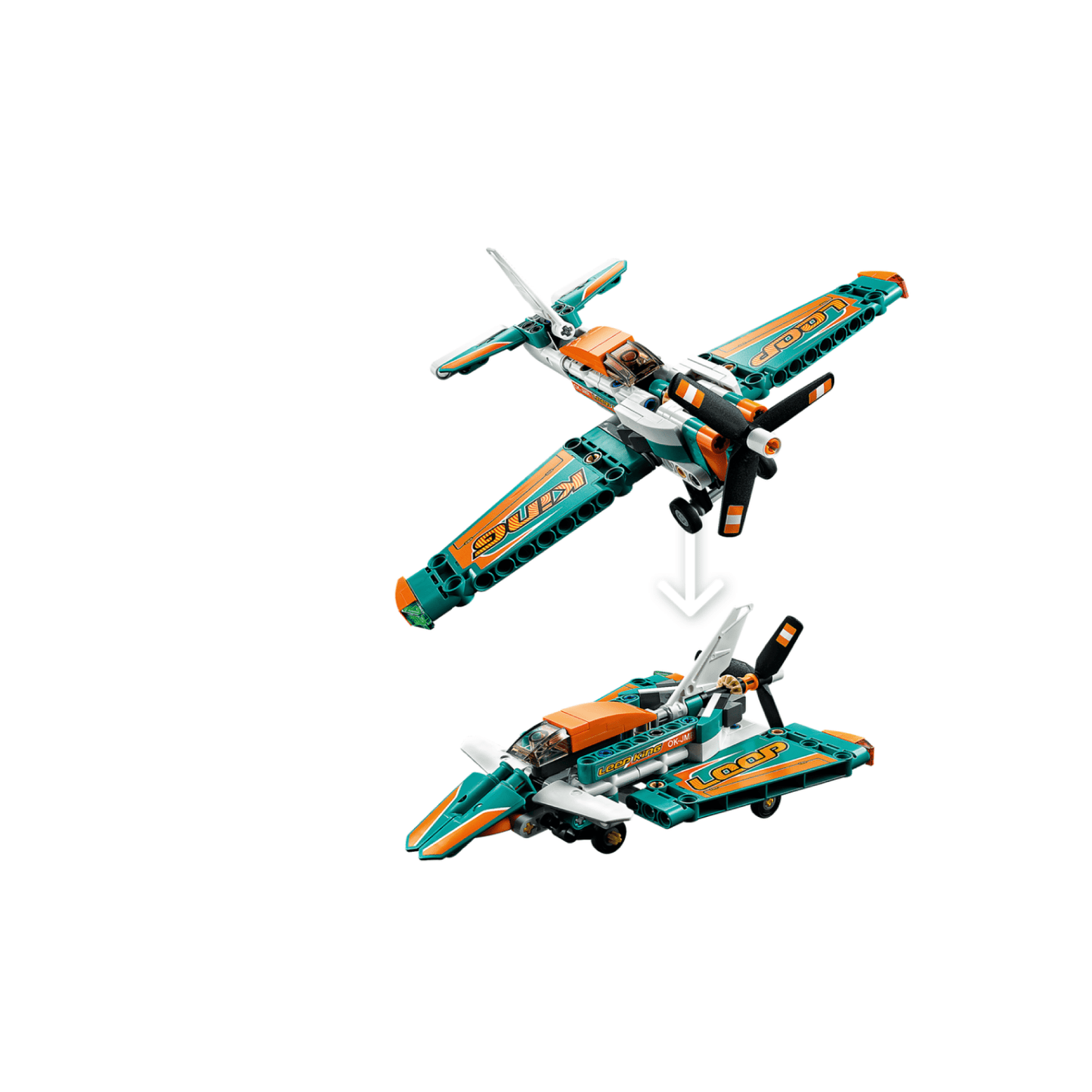 Avion Lego de Carreras