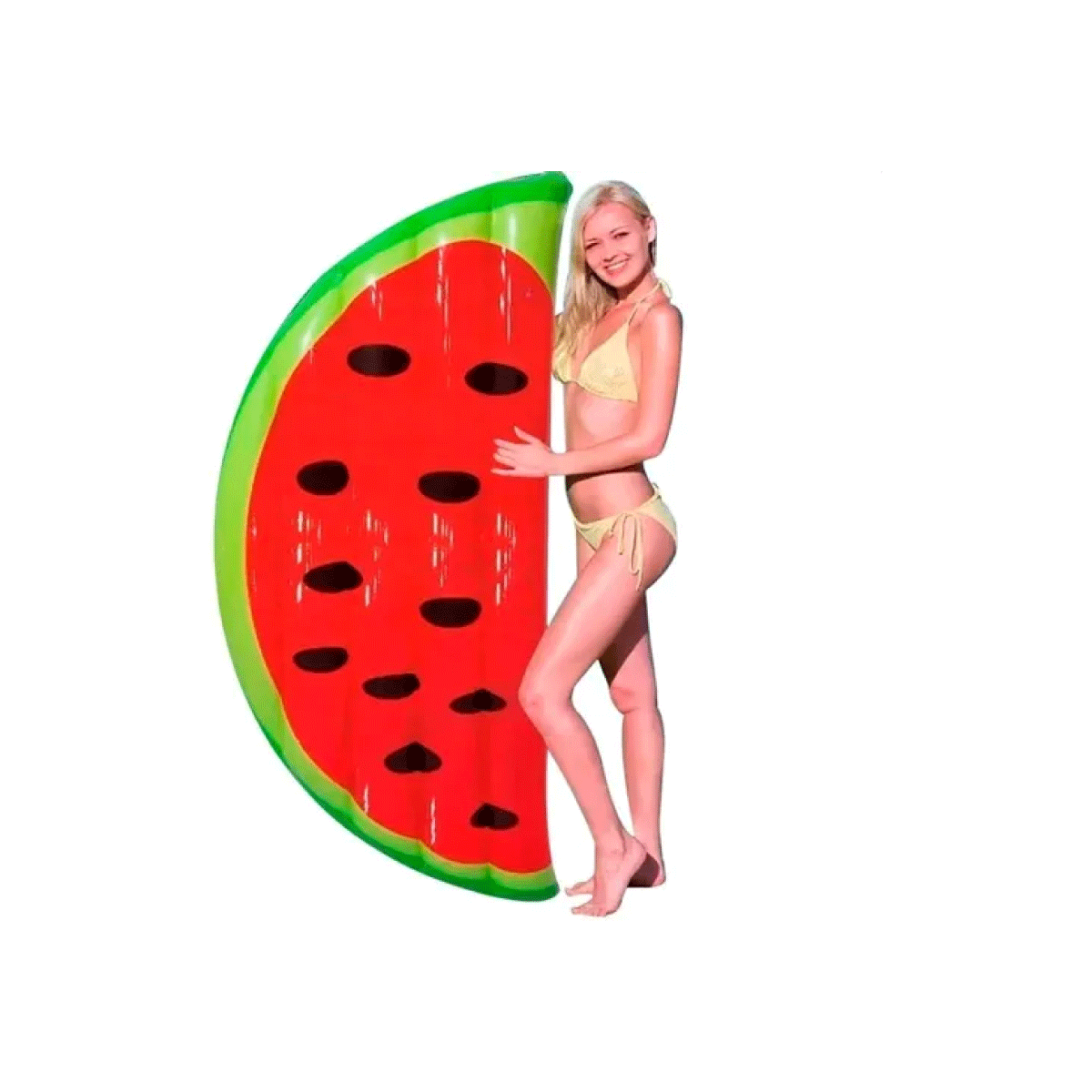 Colchoneta Inflable Pileta Media Sandia Fruta Bestway