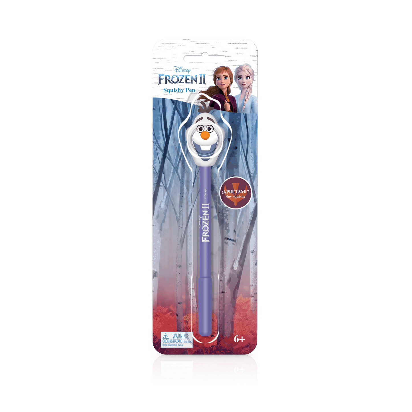 Boligrafo Frozen Squishy Olaf Tinta Azul