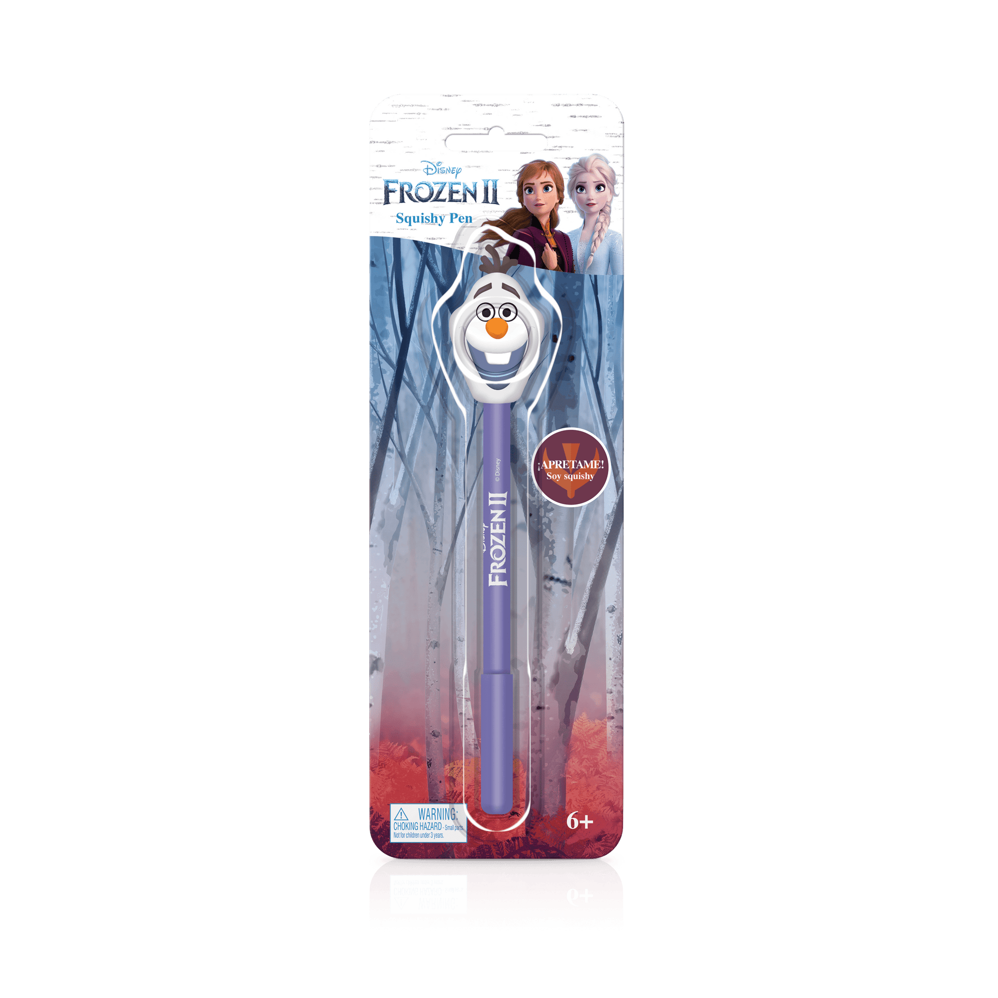 Boligrafo Frozen Squishy Olaf Tinta Azul