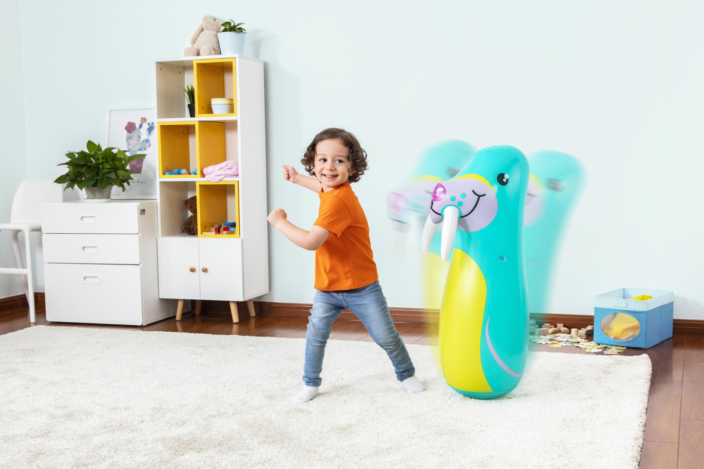 Puching ball animal surtido 89 cm (b/24)