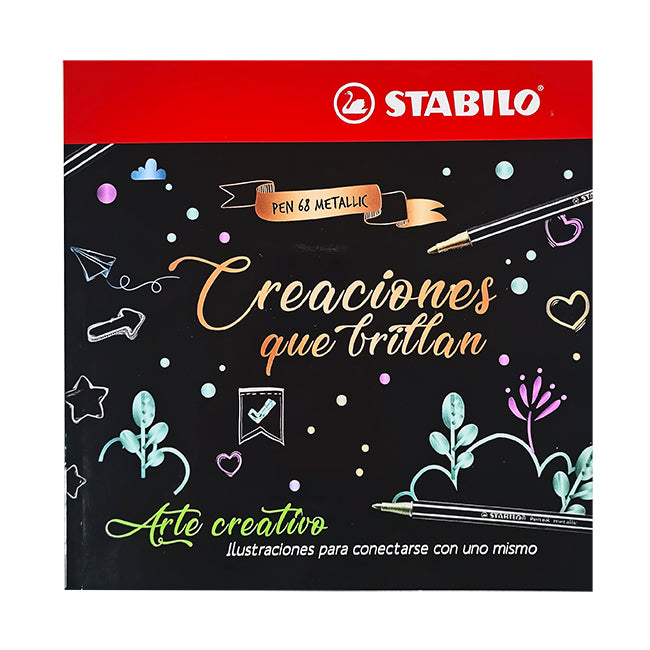Libro Arte Creativo Creaciones Que Brillan, Metallic