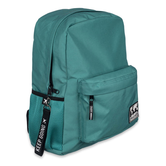 Mochila Espalda Talbot Wanderlust Lisa Verde Menta 2 Cierres