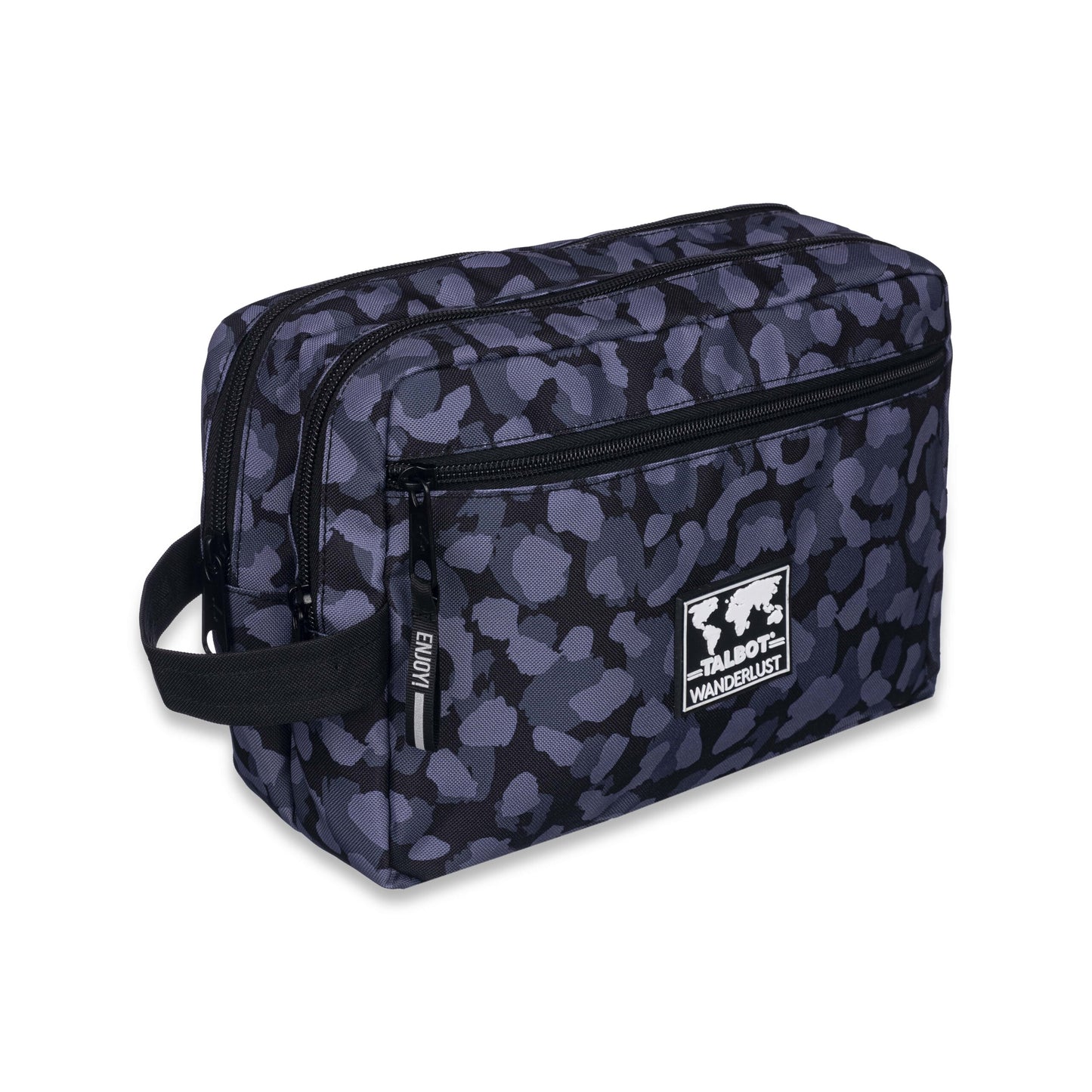 Canopla Talbot Wanderlust Black Print 3 Cierres