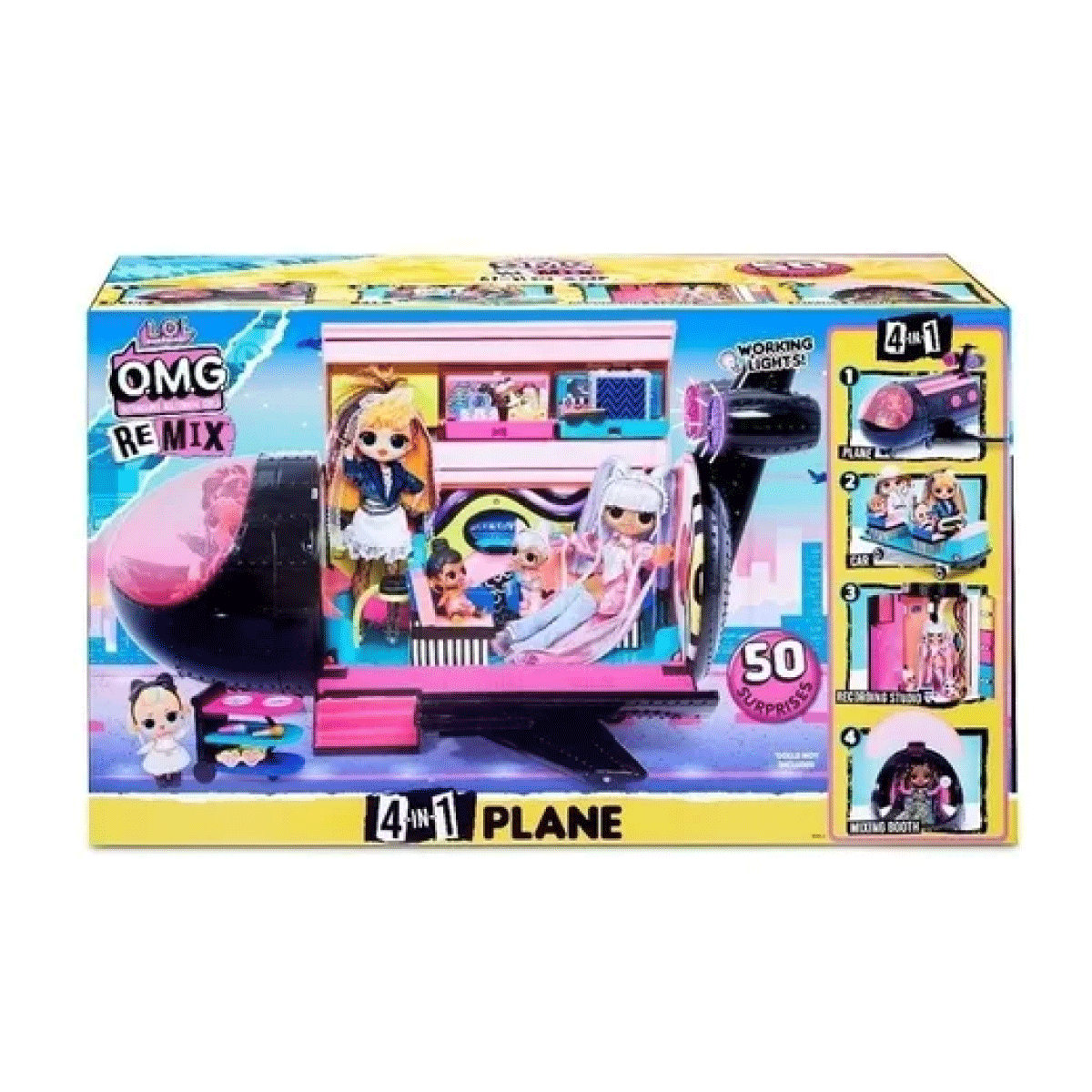 Lol Surprise Omg Remix Avión Para Muñeca