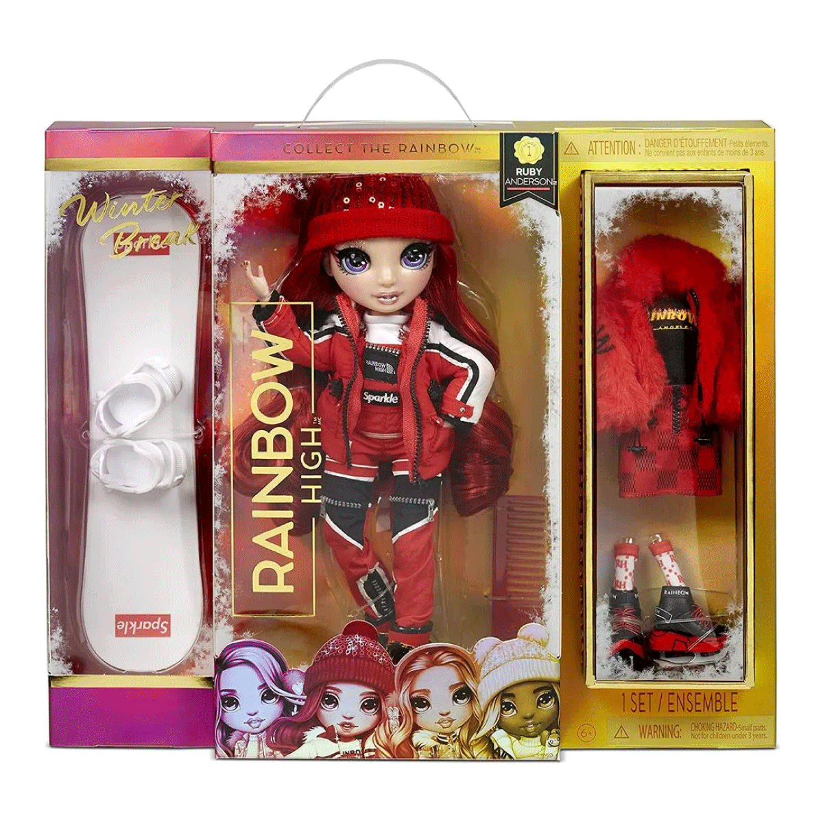 Muñeca Rainbow Hing Color RUBY ANDERSON