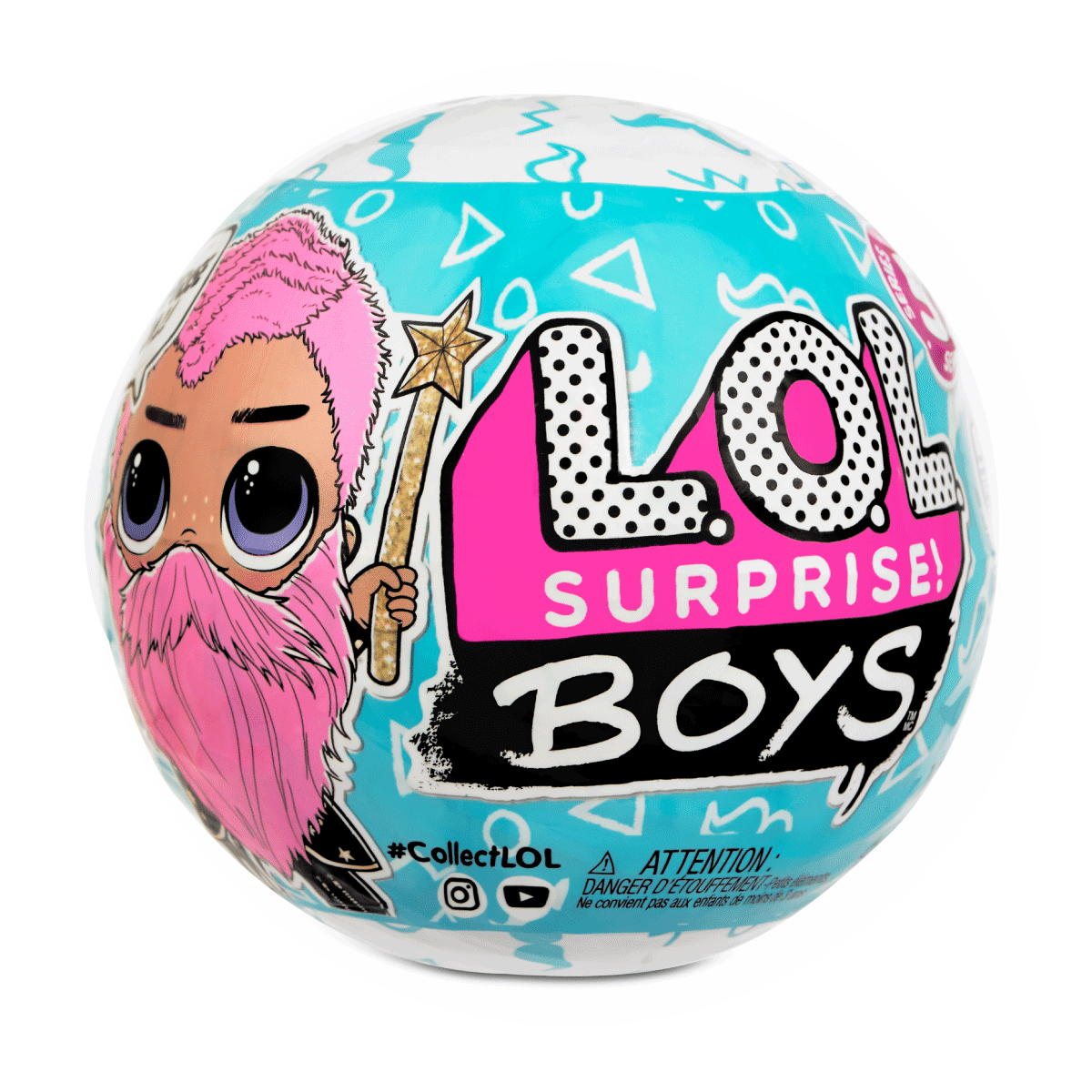 Muñeco Lol Surprise Boys Serie 5 C/pelo