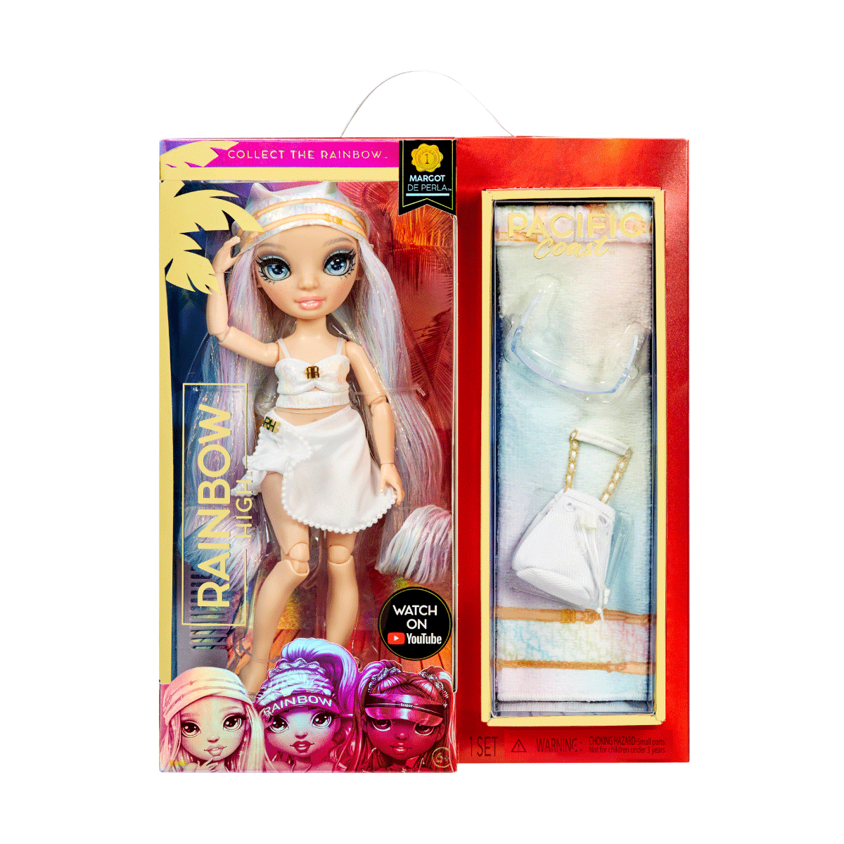 Muñeca Rainbow High Pacific Coast Margot Perla Wabro