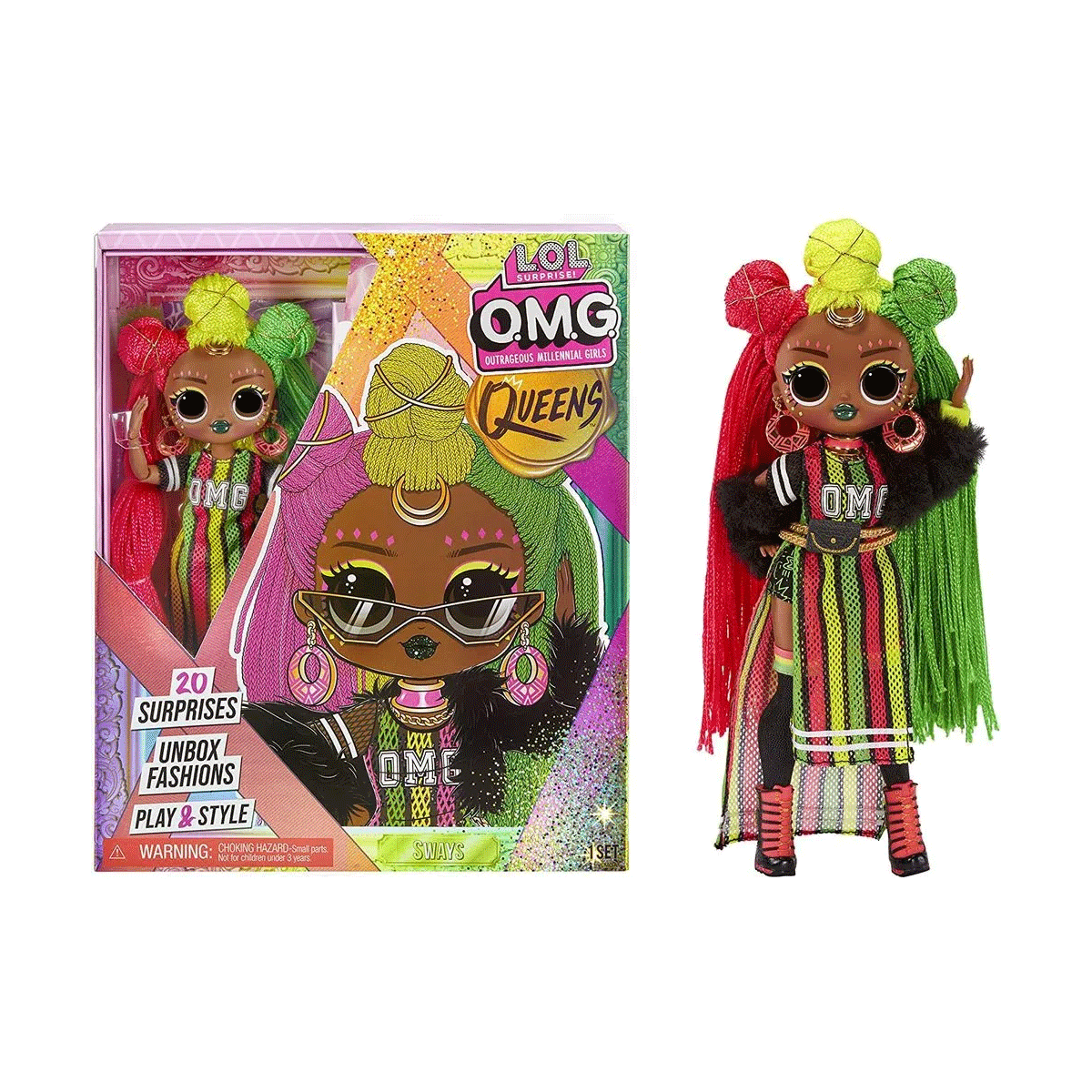 Muñeca LOL Surprise OMG Queens Sway