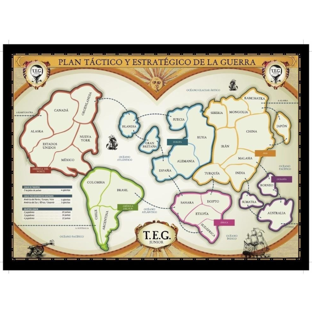 Juego de Mesa T.E.G. Junior Yetem