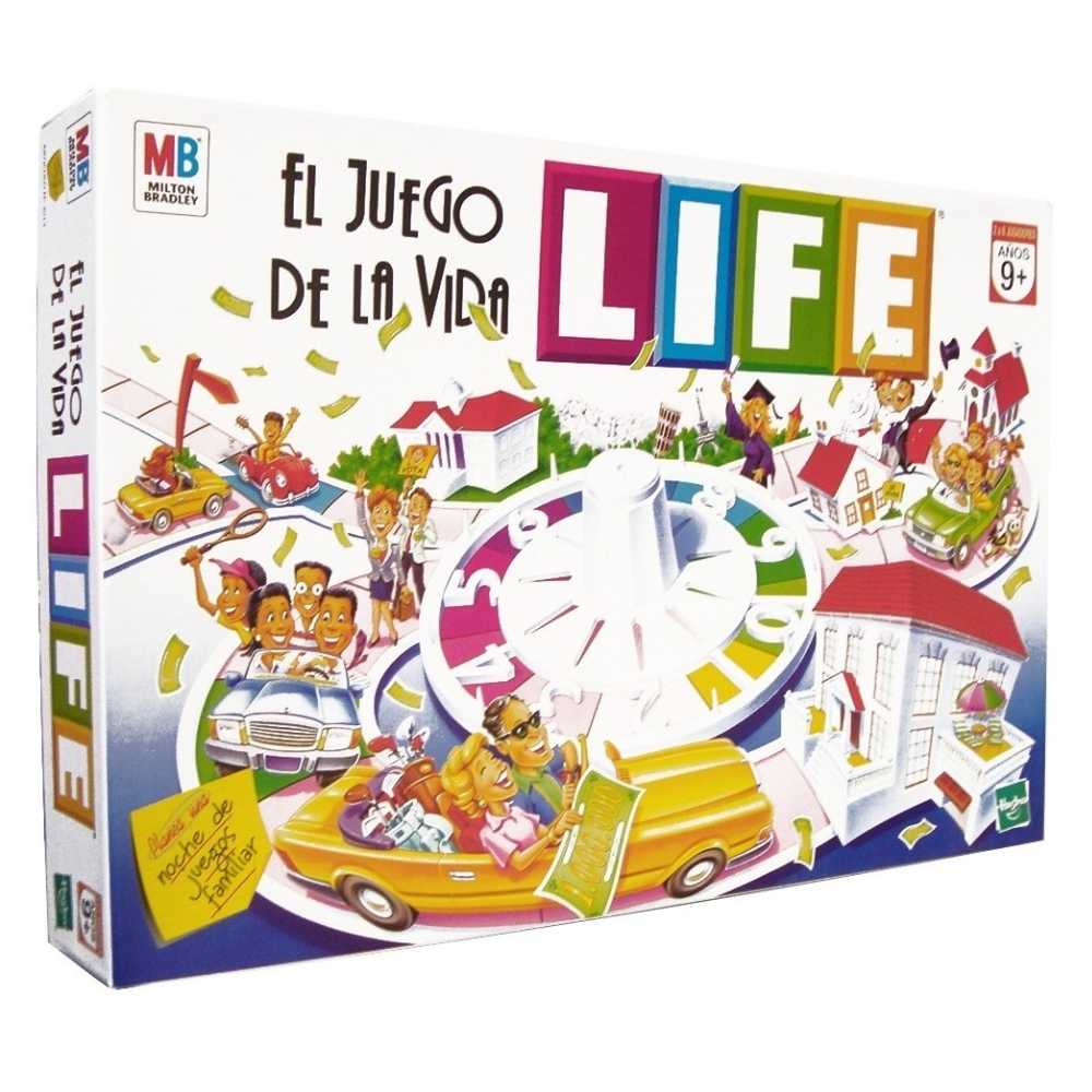 Juego de Mesa Life El Juego De La Vida Hasbro JUGUETERIAS MONOCOCO