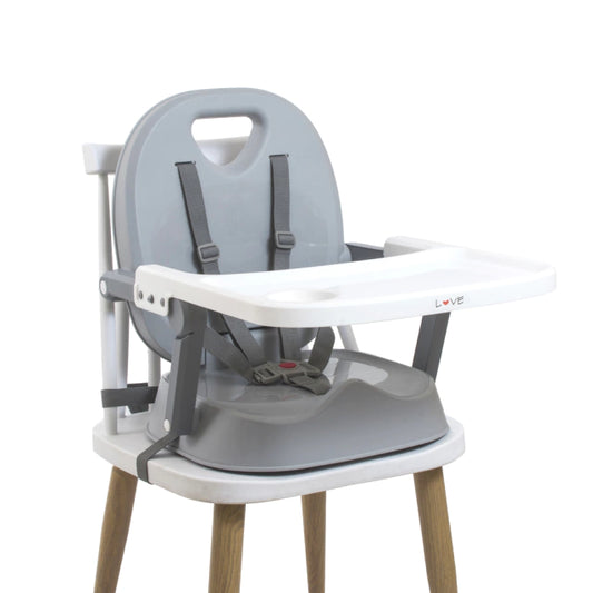 Silla Booster Love 2 Alturas Gris